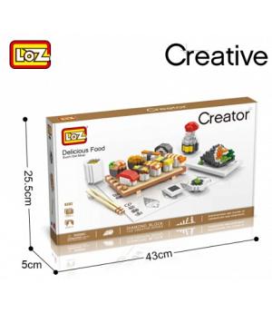 Comida Deliciosa - Construcción de Mini Bloques - LOZ9391